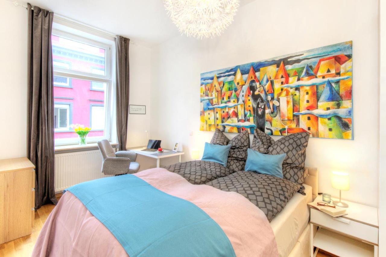 Altbaucharme In Der Stadtmitte Appartement Karlsruhe Buitenkant foto