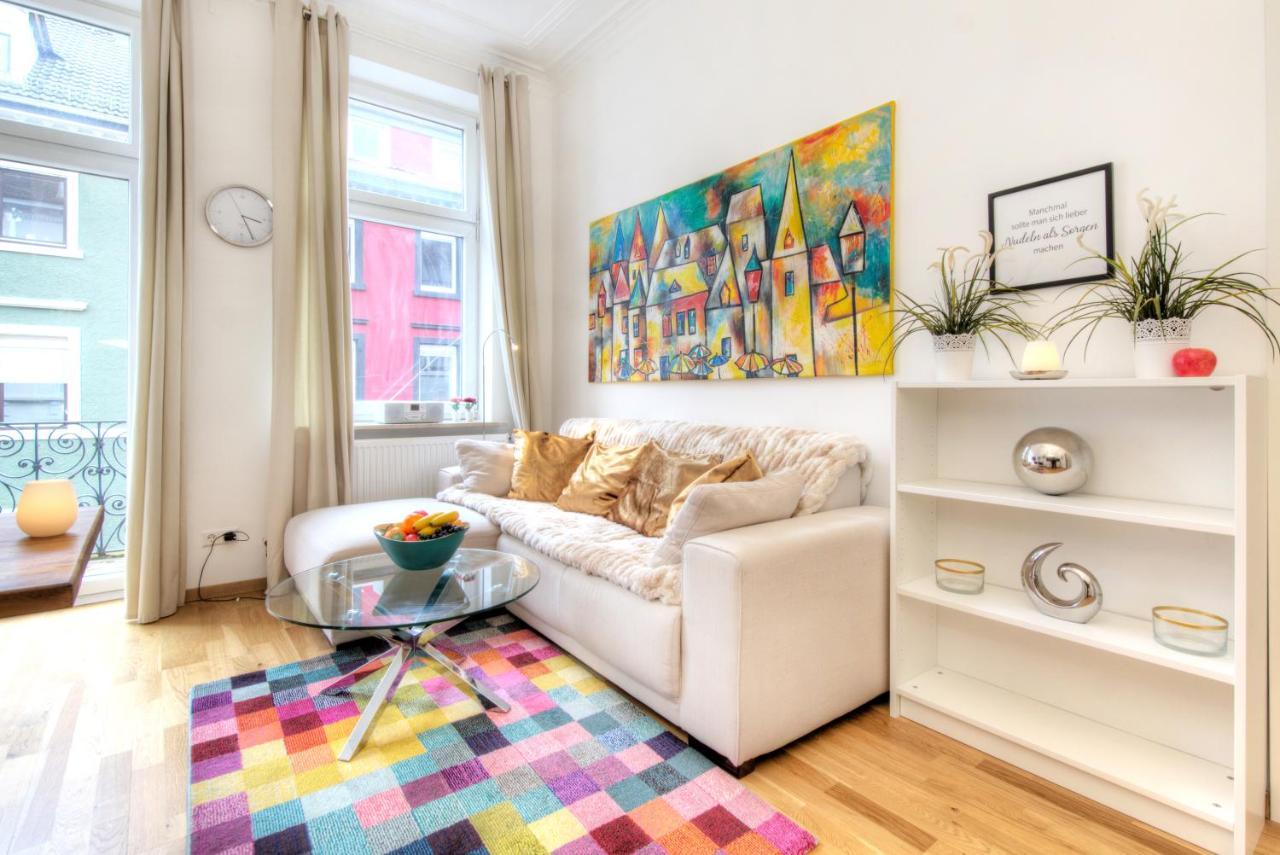 Altbaucharme In Der Stadtmitte Appartement Karlsruhe Buitenkant foto